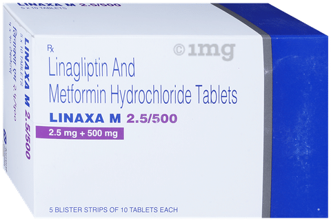 Linaxa M 2.5/500 Tablet image