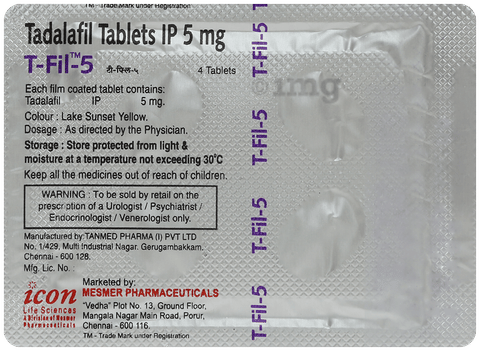 Tfil 5mg Tablet image