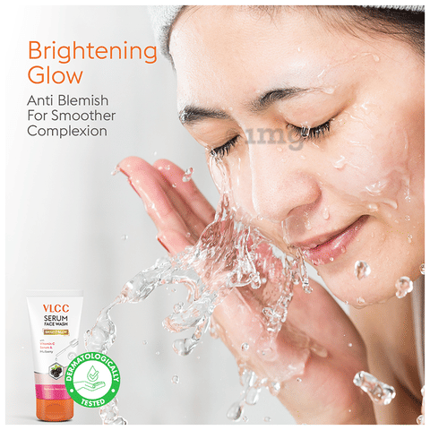 VLCC Bright Glow Mulberry Serum Face Wash: Buy tube of 100.0 ml