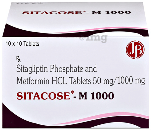 Sitacose-M 1000 Tablet