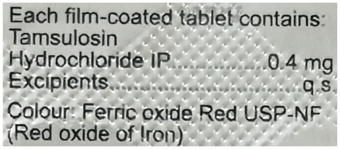 Tamsukem 0.4 Tablet image Tamsukem 0.4 Tablet image