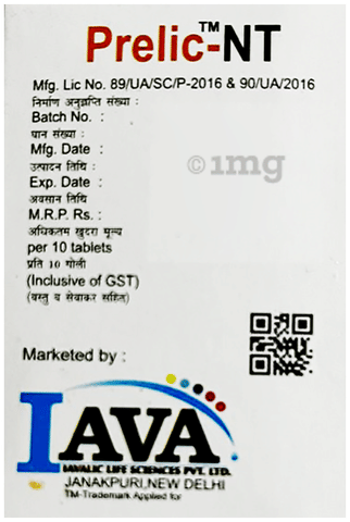 Prelic-NT Tablet image