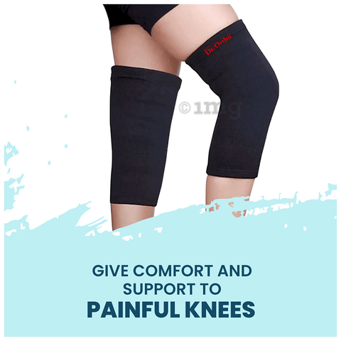 Dr Ortho Knee Cap Large Black image