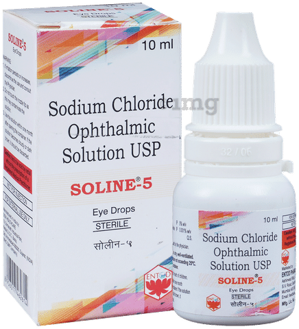 Soline 5 Eye Drop View Uses Side Effects Price and Substitutes