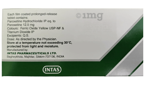Paxinta CR 12.5 Tablet image Paxinta CR 12.5 Tablet image