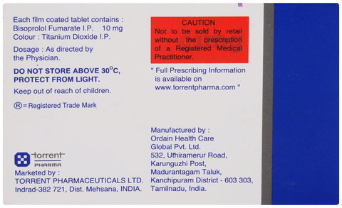 Corbis 10mg Tablet image