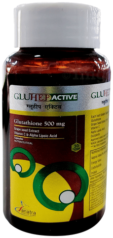 Gluhep Gluhep Active 500 mg Capsule: Buy bottle of 30.0 capsules at best  price in India
