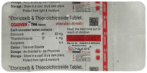 Coxover TH 60mg/4mg Tablet image Coxover TH 60mg/4mg Tablet image