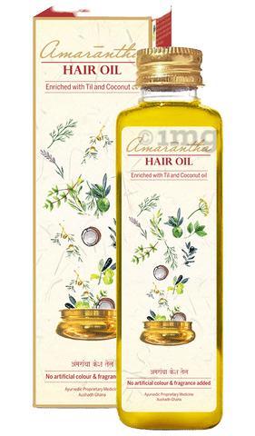 Buy Online Amarantha Ayurvedic K7 Hair Oil for lowest price and fastest  delivery  PUSHMYCART