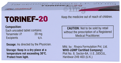 Torinef 20 Tablet