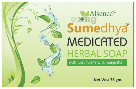 Alsence Sumedhya Medicated Herbal Soap (75gm Each)