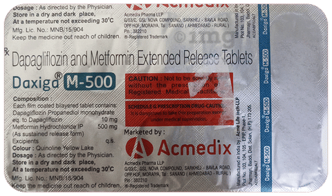 Daxiga M-500 Tablet ER image