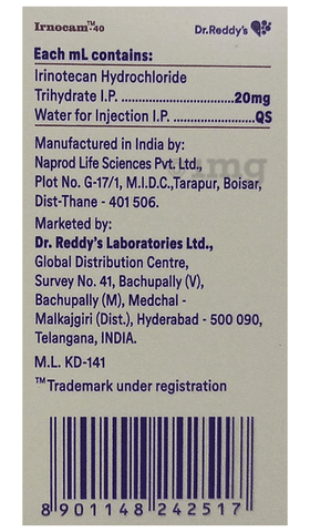 Irnocam 40 Injection image Irnocam 40 Injection image