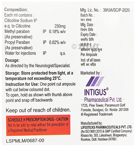Intilin Injection image