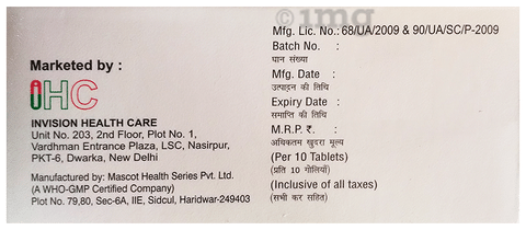Azulax 40mg Tablet