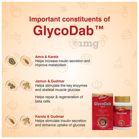 Dabur GlycoDab Tablet image Dabur GlycoDab Tablet image