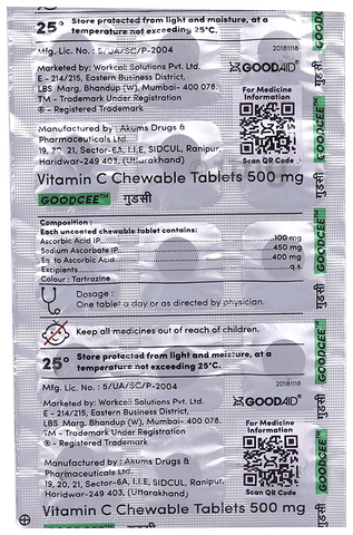 Goodcee Chewable Tablet image Goodcee Chewable Tablet image