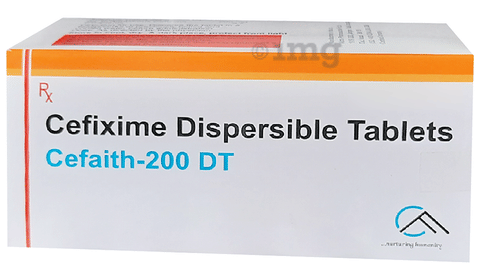 Cefaith 200 DT Tablet image Cefaith 200 DT Tablet image
