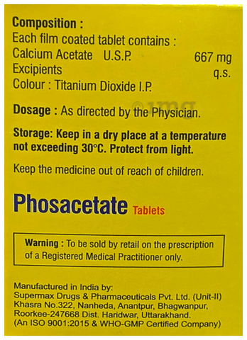 Phosacetate Tablet image