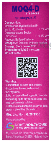 Moq4-D Eye Drop