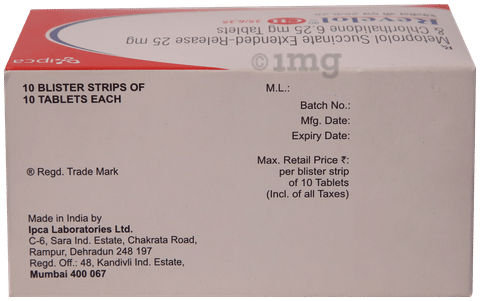 Revelol-CH 25mg/6.25mg Tablet