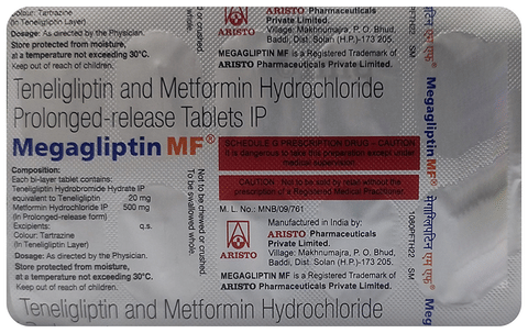 Megagliptin MF Tablet PR image