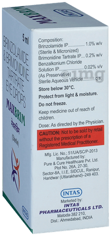 Maxbrim Eye Drop image