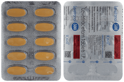 Levetranol 500mg Tablet image