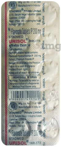 Urisol 200mg Tablet image