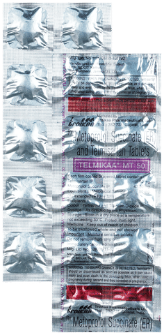 Telmikaa MT 50mg Tablet image Telmikaa MT 50mg Tablet image