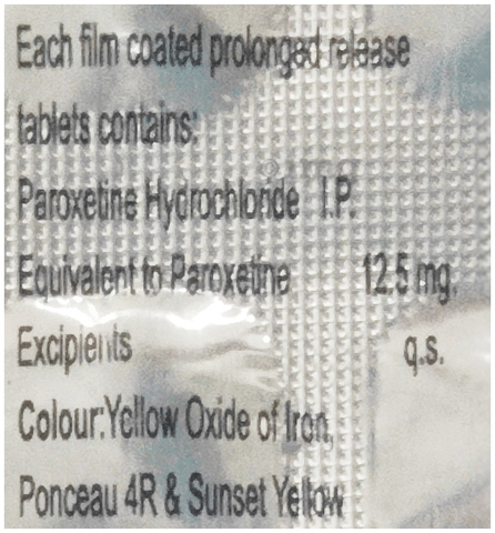 Parogen 12.5mg Tablet CR 4 Parogen 12.5mg Tablet CR 4