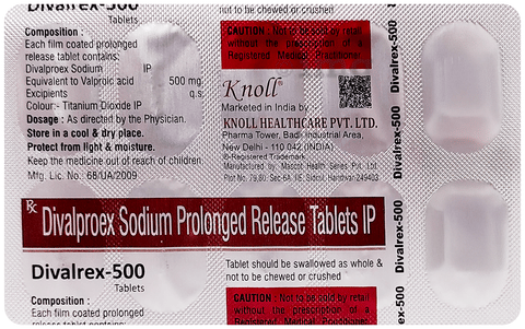 Divalrex 500 Tablet PR image