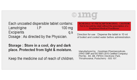 Lamosan 100 DT Tablet image