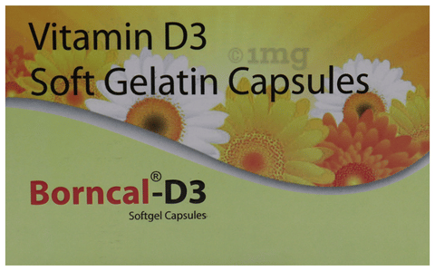 Borncal-D3 Softgel Capsule image