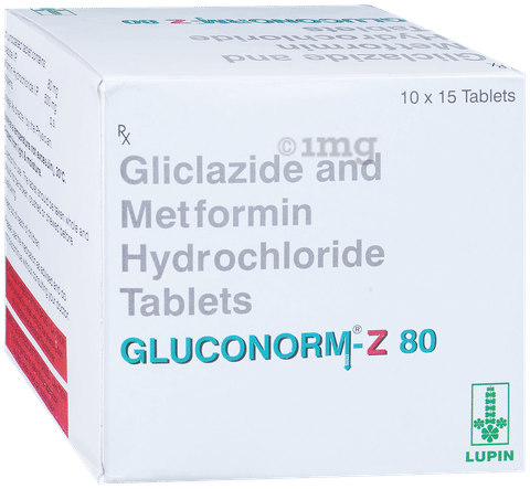 Gluconorm-Z 80 Tablet image
