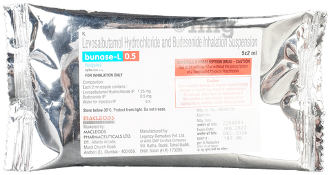Bunase-L 0.5 Respule 2ml Each