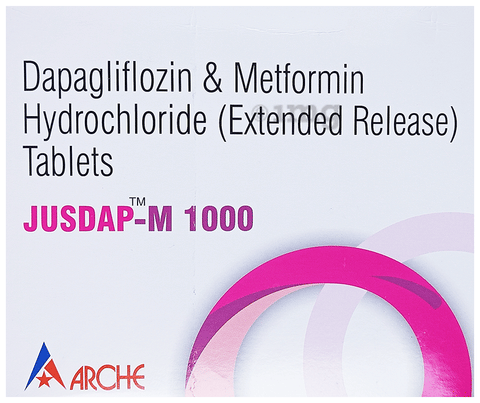 Jusdap-M 1000 Tablet ER image
