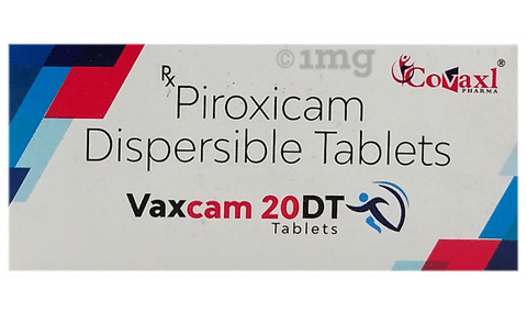 Vaxcam 20mg Tablet DT image