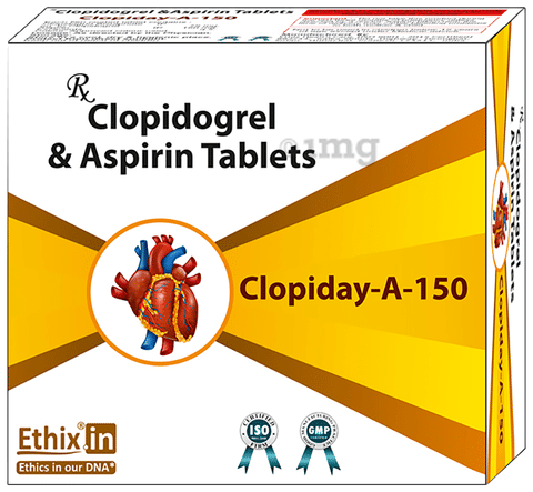 Clopiday-A 150 Tablet image Clopiday-A 150 Tablet image