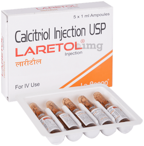 Laretol 1mcg Injection image