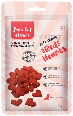 Bark Out Loud Soft Chews Red Hearts image