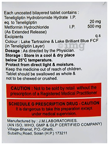 Tenestar-M Tablet ER image