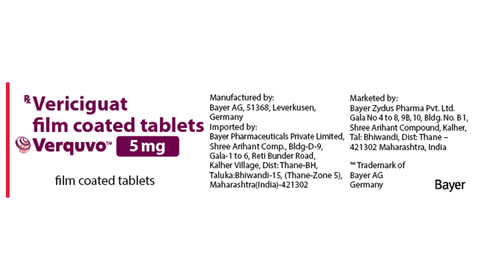 Verquvo 5mg Tablet image