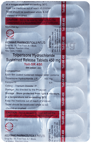 Toll-SR 450 Tablet image