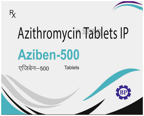 Aziben 500 Tablet image Aziben 500 Tablet image