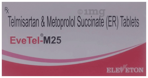 Evetel-M 25 Tablet ER