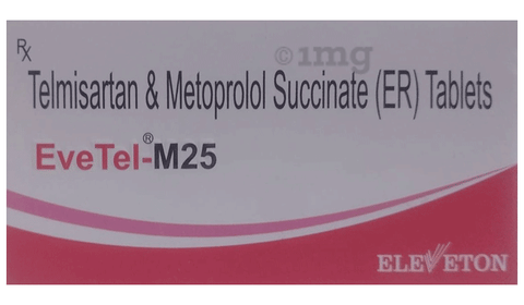 Evetel-M 25 Tablet ER image