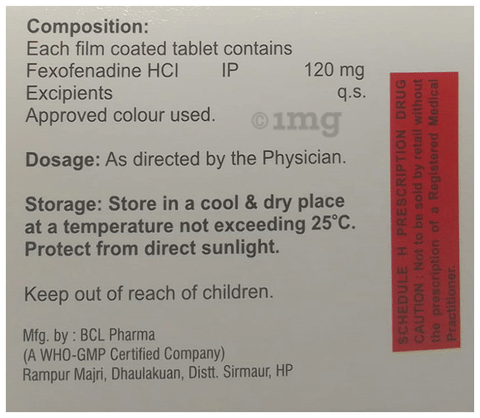 Fexodan 120 Tablet image