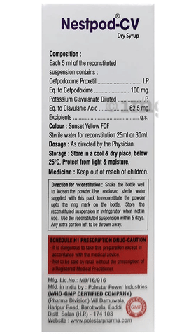 Nestpod-CV Dry Syrup image
