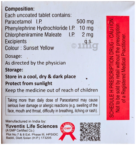 OptionCold Tablet image